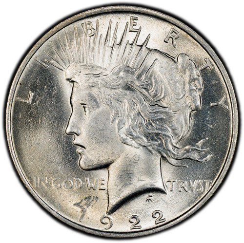 1922 pcgs ms63 - 1922-p,