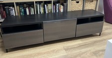 IKEA Besta TV Unit Black/Brown