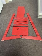 Red Trip Trap Stokke Chair. All Pieces. Unboxed. Good Condition