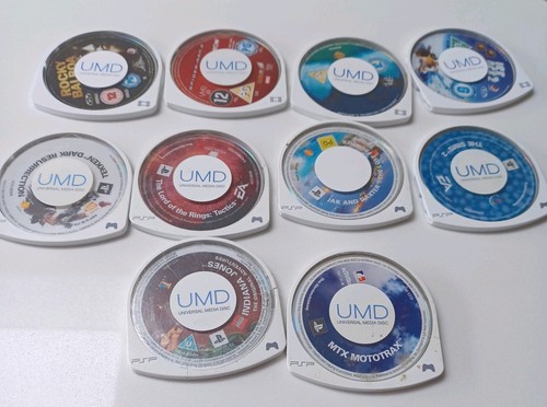 Sony psp umd mixed lot - psp,