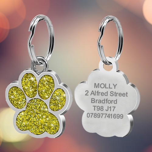 Dog tag engraved - dog,