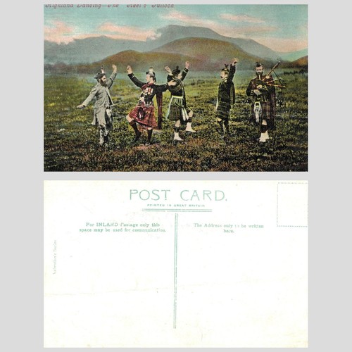 Vintage postcard highland - vintage,