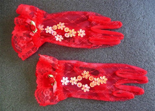 Beautiful girls red lace - beautiful,