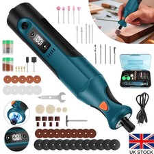 7.4V Cordless Rotary Tool Kits Rechargeable 12 Speeds for DIY Grinding Polishing