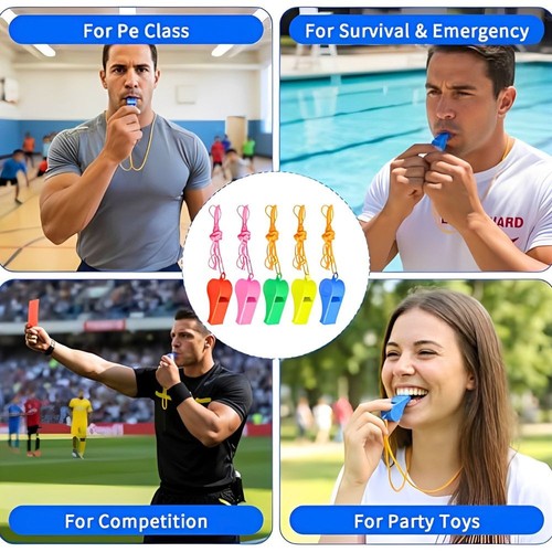 Mix colour sports - colour, whistle
