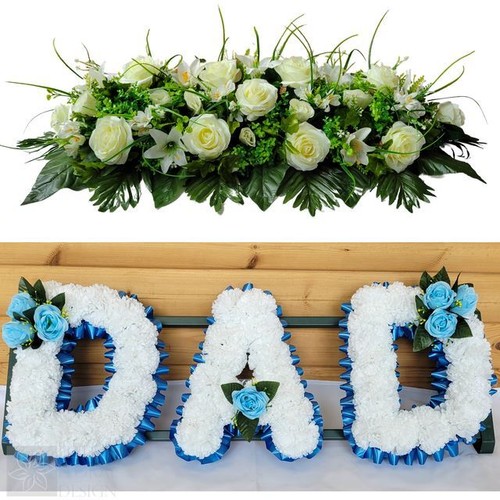 Funeral flowers dad - funeral,