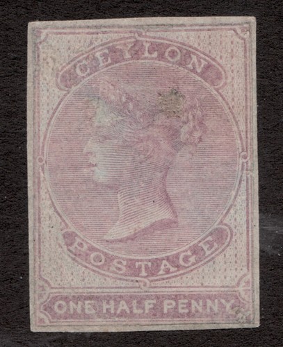1858 ceylon one - sc#, 14