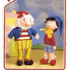 Noddy and Big Ears toy knitting pattern Fully Laminated To Protect Pattern