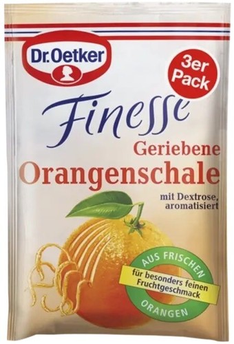 Oetker finesse orange - orange, zest