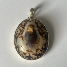 VINTAGE COWRIE SHELL PENDANT