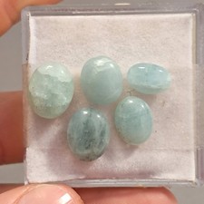 20.60 Carat Aquamarine x 5