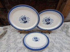 3 x Large Woods Burslem