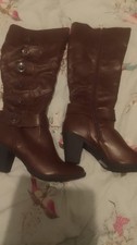 Ladies Brown Boots  From Pavers Size Uk 7 NEW UNWORN