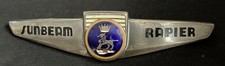 SUNBEAM RAPIER SERIES IV VINTAGE ENAMEL CAR BONNET RADIATOR GRILL BADGE EMBLEM