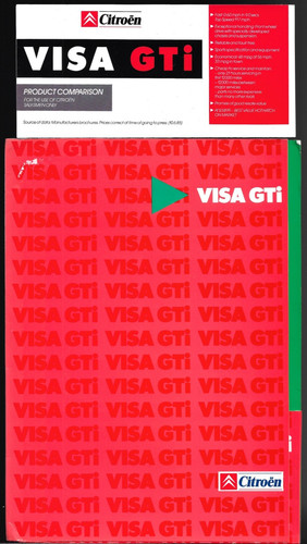Citroen visa gti 1985 - visa,