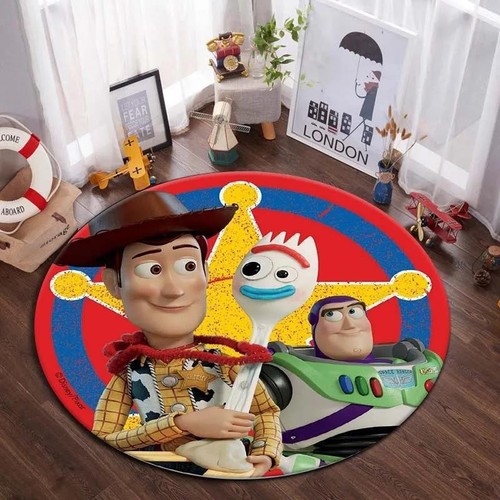 Toy story round carpet - 3d,