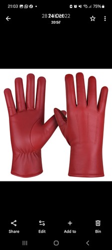 Ladies genuine sheepskin warm - ladies,