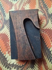Large Wooden Letterpress Printing Block Type 8.6cm High Of A Number 7