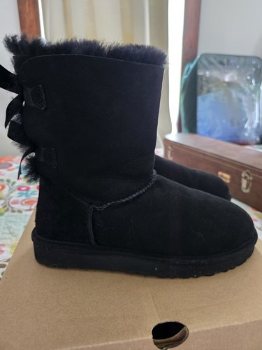 Ugg bailey bow black - ii,