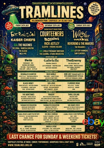 Tramlines music festival - tramlines,