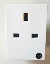 2 Way UK Double Plug Adaptor