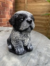 Shih Tzu Puppy Garden Stone