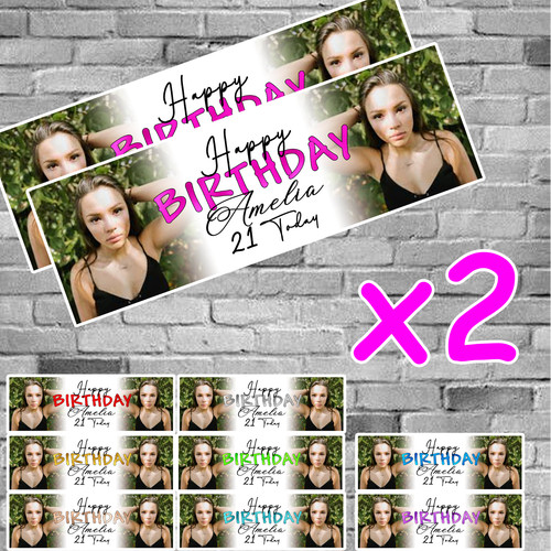 Personalised photo birthday - photo,