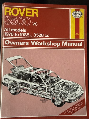 Haynes manual rover 3500 - rover,