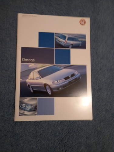Vauxhall omega literature - omega,
