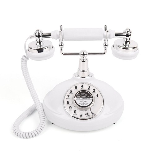 Desk telephone ornament rotary - desk,