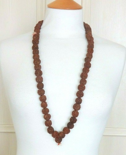 Rudraksha bead mala necklace - bead,