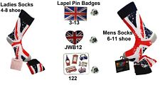 Union Jack Flag Socks Novelty
