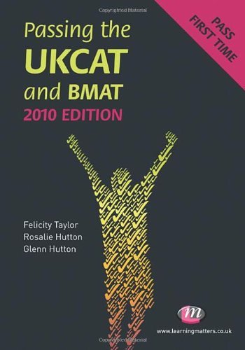Passing the ukcat and - and, bmat