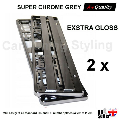 Graphite grey chrome - 2x, car