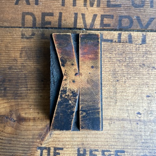 Vintage printers block - vintage,