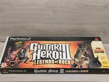 PlayStation 2 Guitar Hero 3 Legends Of Rock with Wireless controller UNUSED