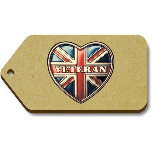 Union jack veteran heart - 'union,