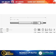 FOR FORD FIESTA FOCUS FUSION 1.4  1.6 TDCI Vida  GLOW PLUG