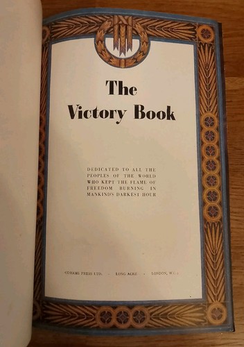 Book the victory - the, odhams