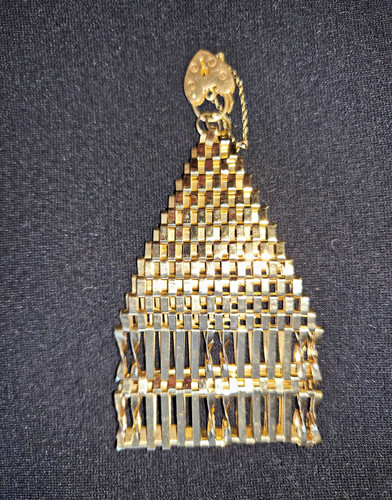 Vintage 9ct gold bar gate - 9ct, 14
