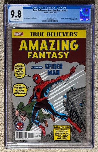 Amazing fantasy cgc nm - amazing,