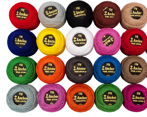 Anchor pearl cotton - pearl,