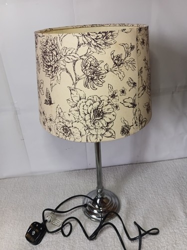 Homebase chrome table lamp - homebase,