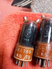 STC CV1759 2C26A New Old Stock VHF triode valve electron tube Plus 2 Free Ones 