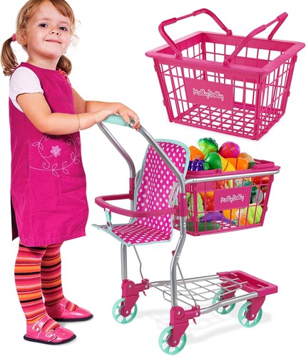 Kids shopping trolley - shopping, basket