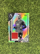 Zlatan Ibrahimovic Player Worn Patch /75 Topps Premier League 25/26 Man United