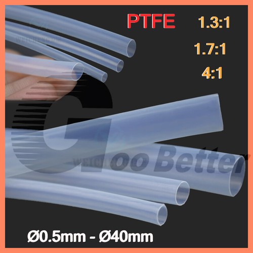 Clear ptfe heat shrink - clear,