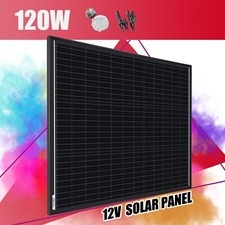 120W Watt Full Black Solar