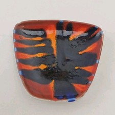 Poole Pottery Delphis Design Pin Dish Shape 41