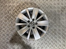 15-21 VW SHARAN 7N MK2 16 INCH 10 SPOKE 5 STUD ALLOY WHEEL 6.5JX16H2 (SCRATCHED)